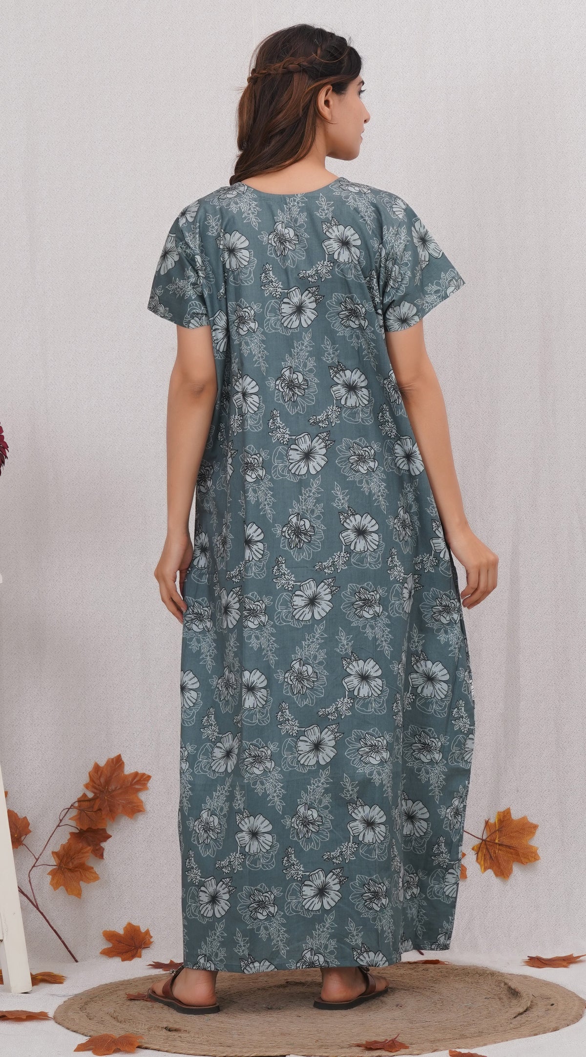 Soft fabric Cotton Nighty for Women | Free size