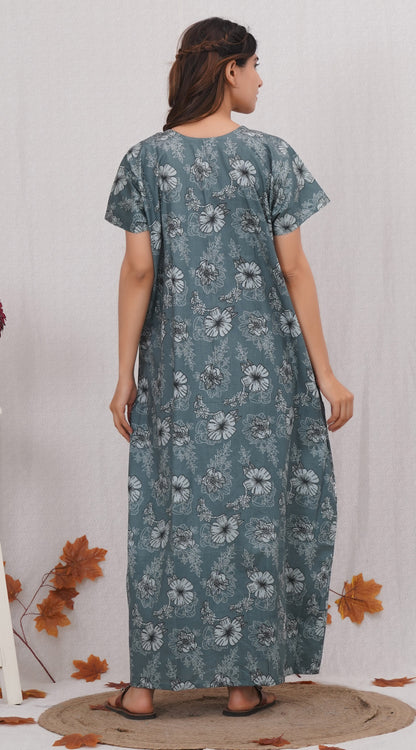 Soft fabric Cotton Nighty for Women | Free size