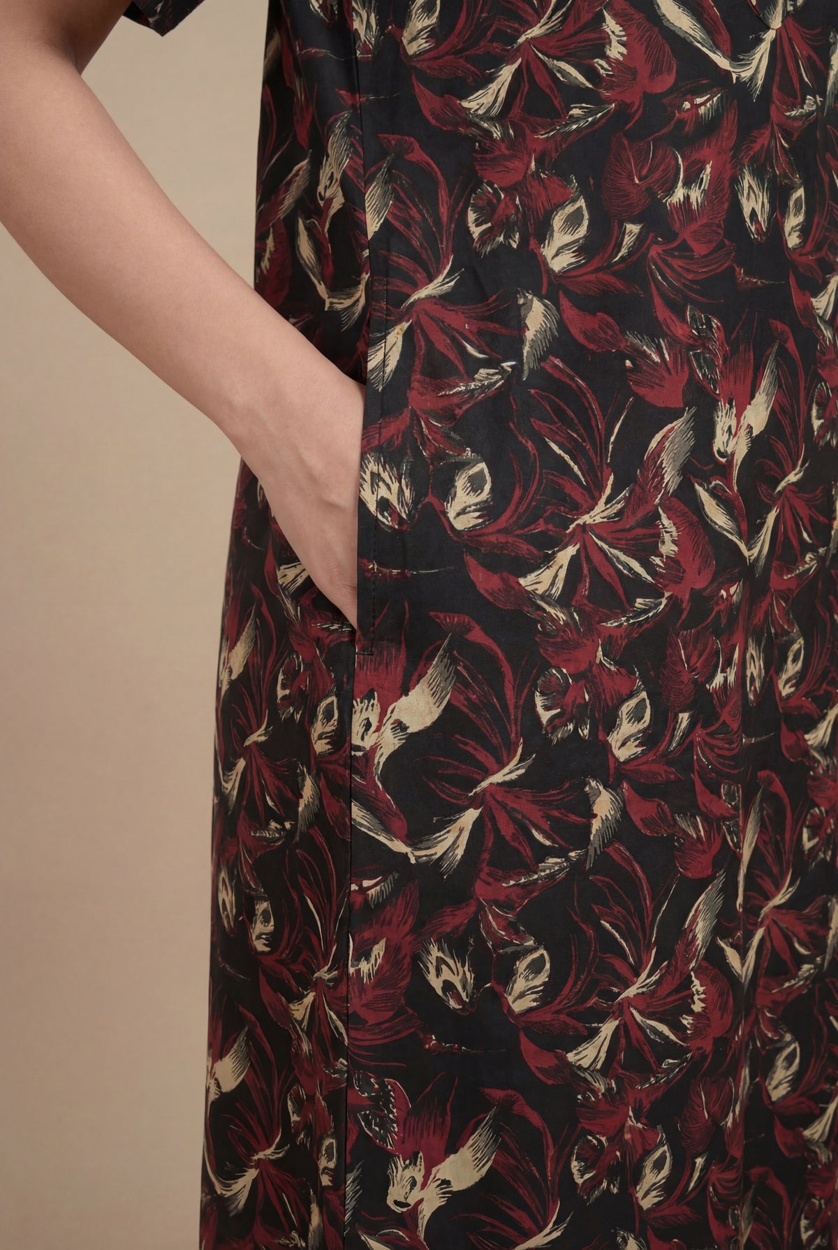 Elegant Printed Cotton Feeding nighty for women | Free size